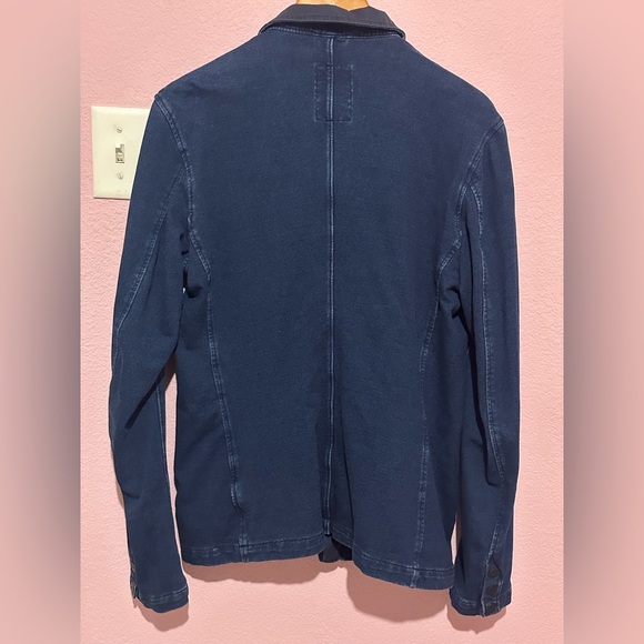 Men’s G Star Raw Kensetsu jacket vest indigo navy size M - Picture 3 of 4